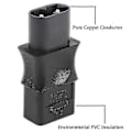 Miniatyrbillede 3 af 5: 2-Pin IEC 320 C8 Han til IEC 320 C9 Hun AC Adapter 6A/250V EU Industriel Strømkonverter