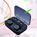 Miniatyrbild 2 av 8: Bluetooth 5.0 TWS HiFi trådlösa in-ear-stereohörlurar med touch-kontroll digital display laddningsbox