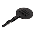Miniatyrbillede 3 af 8: Golf Tee Holder Organizer Carrier Bærbar PU Læder Golf Tee Opbevaringspose til Golfspillere Mænd Kvinder Sort
