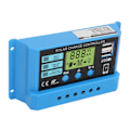 Miniatyrbillede 3 af 8: Solcelleladningsregulator 12V 24V Batteri Solpanel Ladningsregulator til Hjem RV 20A