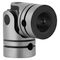 Pikkukuva 8 / 8: 1 kpl akselin kytkimen moottoriliitin DIY ohjaus teräs yleisliitos (16mm)