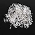 Miniatyrbilde 4 av 8: 30 stk. Akryl gjennomsiktig små klare krystall tråder perler gardin for lys anheng bryllup hjem dekorasjon