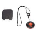 Pikkukuva 5 / 8: Smart Call System 1 Lähetin 1 Vastaanotin Langaton hoitaja Hakulaite SOS-soittopainike LED-valomuistutuksella 100-240V EU-pistoke