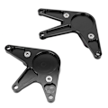 Miniatyrbillede 8 af 8: Motorbeskyttelsesskyder Crash Pad Faldsikring Passer til Honda CBR1000RR 08-17 (Sort)
