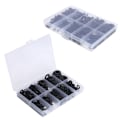 Miniatyrbild 7 av 8: 500 st nylon svart set Industritillbehör M2 M2.5 M3 M4 M5 M6 M8 M10