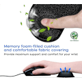 Miniatyrbilde 3 av 5: 2 Pakke Musehåndleddsstøtte, Memory Foam Musehåndleddsstøttepute med Sklisikker Gummibase, Ergonomisk Smertelindrende Musehåndleddsstøtte for Gaming