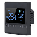 Miniatyrbild 4 av 8: Programmerbar digital termostat smart touch-skärm hemtermostat för svettångrum AC85V till 250V