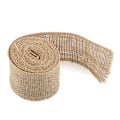 Miniatyrbillede 5 af 5: 1M/3M/5M Rustik Bryllupsdekor Naturlig Jute Hessian Jutebånd Tape Blondekant