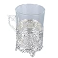 Miniatyrbild 2 av 8: Ölmugg i legerat glas Matal ölkopp Samlarmugg Dekorativ whiskymugg ​​Dricksmugg för fars dag julfödelsedag Silver (Q18149)