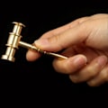 Miniatyrbild 5 av 5: Högkvalitativ Mässing L150mm Solid Hammare DIY för Manuell Hammarklocka