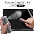 Miniatyrbillede 3 af 5: Mobile Enheder Telefon Tablet Laptop Skærmrens 2 i 1 Sprayflaske Bærbar Blå
