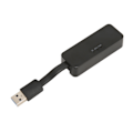 Miniatyrbillede 7 af 8: USB til RJ45-adapter 2500M Plug and Play Bærbar Bredt Kompatibel USB til Ethernet-adapter til bærbar computer Tablet USB3.0 Sort