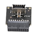 Pikkukuva 5 / 8: Emolevy USB 3.0 Etu 19pin 3.1 Kannettava 5.0Gbps Siirtonopeus Type‑E Etupaneeli Otsikko