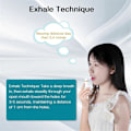 Miniatyrbillede 3 af 5: Oral Odor Freshening Rate Detector, Oral Breath Monitor Hvid