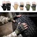 Miniatyrbild 3 av 4: Andas blå unisex utomhussport taktiska handskar i armégrönt