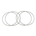 Pikkukuva 5 / 5: Magneettiset Linkkikiekkosarjat - Lavataikuutta Lapsille - 4 Metallikiekkoa