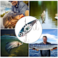 Miniatyrbillede 5 af 8: Undervands LED-lys Metal Hard Lure 3D Fiskefiskeri Kunstagn Diskantkrog (blå)