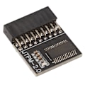 Miniatyrbild 8 av 8: 18Pin TPM2.0-modul krypteringssäkerhetsmodul med diskret krypteringsprocessor för Windows