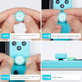 Miniatyrbild 5 av 5: 4st-Smart tumgreppslock för Nintendo