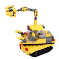 Miniatyrbillede 4 af 8: RC-bil, der følger den sorte linje, du tegner, DIY-byggeklodssamling, ingeniørbil, automatisk induktionsvejgenkendelsesbil