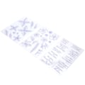 Miniatyrbilde 8 av 8: Gjennomsiktig TPR klare stempler for Scrapbooking Preging DIY Crafts Album Decoroation