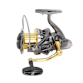 Miniatyrbillede 3 af 8: Metal Fiskehjul Rustfrit Stål Leje Spinder Havstang Hjul Høj Hastighedsforhold 4.6 : 1 SM12000