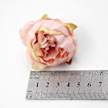 Miniatyrbild 2 av 5: Set med 9 stycken konstgjorda rosenhuvuden för DIY bröllopskort, fest, hemdekoration (9 olika färger)