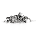 Miniatyrbilde 2 av 8: 100 stk. brett ørepropper metallfjær flat bak ørepinne smykker tilbehør