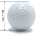 Pikkukuva 5 / 5: 6 kpl LED-hohtogolfpalloja yöhön, sisäänrakennetut LED-valot, sekavärisiä