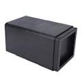 Miniatyrbillede 2 af 8: 4 stk. rektangulære sofa-højde puder sort mat PP plast møbeltilbehør 2in