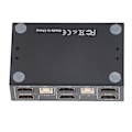Miniatyrbild 6 av 8: 2-portars KVM-switch Dubbelskärm HD Multimedia Interface 4K 30Hz för 2 datorer Dela USB-tangentbord Mus Monitor KVM-omvandlare
