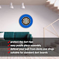 Pikkukuva 5 / 5: Dartboard-taulun ympärysseinäsuoja Dartboard-taulun taustalevy, C