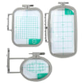 Miniatyrbild 7 av 8: 3-pack broderiram med hushålls multifunktionell broderi symaskin set för hemmet