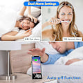 Miniatyrbillede 5 af 5: 2025 Egnet Ur Bluetooth LED Telefonholder