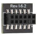 Miniatyrbillede 5 af 8: TPM 2.0 Krypteringssikkerhedsmodul 12Pin LPC Interface Fjernkort Krypteringssikkerhedsmodul til GIGABYTE 12Pin LPC Tpm2.0