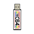 Pikkukuva 1 / 5: USB-tikku, joka on yhteensopiva C64 Mini Retro -pelikonsolin kanssa, Plug and Play USB-tikku U-levy pelilevy 5370 pelillä