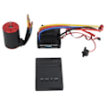 Miniatyrbillede 3 af 8: 60A børsteløs ESC med programmeringskort 2300kv børsteløs motor med 4 mm bananplugbøjle til 1/10 1/8 RC bil lastbil