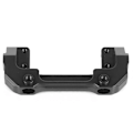 Miniatyrbilde 2 av 8: Aluminiumslegering Front Servo Monteringsstativ Passer Til Axial SCX10 III AX103007 1/10 RC Crawler Bil Svart
