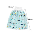 Miniatyrbild 5 av 5: Vattentäta och läckagesäkra blöjbyxor för baby pojke och flicka - 2-pack stil 3 L