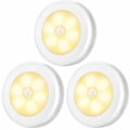 Miniatyrbild 5 av 5: Rörelsesensorlampa - Laddningsbara LED-klädskåpslampor - 3m Lim - Klistra på Under-Skåpslampor (6-pack)