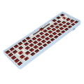 Pikkukuva 5 / 8: 68 Key Mekaaninen näppäimistö Tee-se-itse-sarja, jossa on RGB 5 V DC -tuki Langaton 2.4G Type C Langallinen Bluetooth 3.0 5.0 Hot Swap Keyboard IOS Blue
