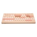 Pikkukuva 3 / 8: 2.4G langaton Bluetooth-näppäimistö 84 näppäintä Type C -liitäntä Vesipisara näppäinhattu Tablet-näppäimistö matkapuhelimelle Työpöytä Maitotee väri