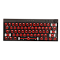 Miniatyrbild 3 av 8: 61-tangenters mekaniskt tangentbord DIY-kit RGB-bakgrundsbelysning Switch Hot Swap Custom mekaniskt spelande tangentbordskit Svart