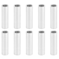 Miniatyrbillede 1 af 8: 10 stk runde afstandsholdere i aluminiumlegering, gevindløse afstandsholdere, 6 mm udvendig diameter, 22 mm lange