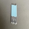 Miniatyrbillede 4 af 5: 5-delt Sæt Fleksible Dobbelt-Hovede Silikon-Skulpturværktøjer til Keramikkunst og Håndværk