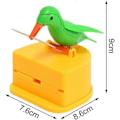 Miniatyrbillede 2 af 4: 2 stk. Tandstik Dispensere Fugleformede Automatiske Tandstikæsker Bord Tandstikholdere