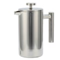 Miniatyrbilde 1 av 8: 1000ML Fransk Press Kaffekanne i Rustfritt Stål Håndbrygget Kaffe Te-kanne for Hjemmet