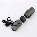 Miniatyrbild 2 av 8: Nytt 7 i 1 Camping Survival Whistle Compass Termometer Ficklampa Magnifier Kit