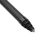 Miniatyrbillede 5 af 5: Usynlig Carbon Fiber Selfie Stick Justerbar Forlængerstang kompatibel med Insta 360 X3 / ONE X2 GO 2 Selfie Stick Tilbehør