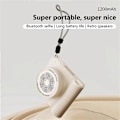 Miniatyrbild 2 av 5: Multifunktionell trådlös Bluetooth-högtalare för utomhusbruk, elegant vit